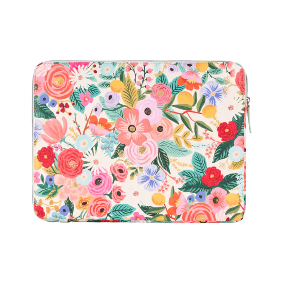 Rifle Paper Laptop Sleeve - Pokrowiec MacBook Pro 15" / Laptop 15,6” (Garden Party Blush) w sklepie Wasserman.eu