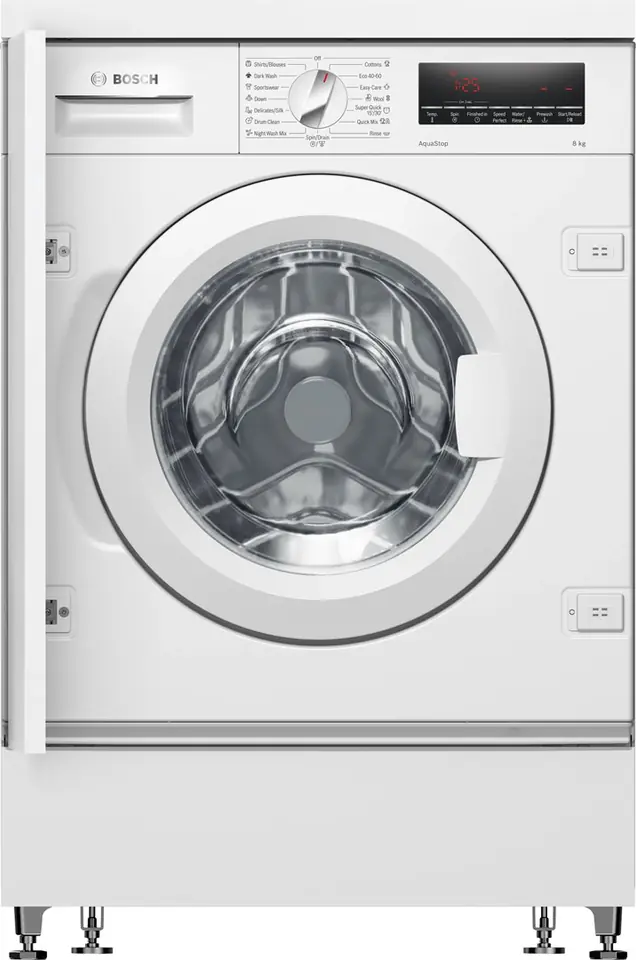 ⁨Bosch Serie 8 WIW28542EU washing machine Front-load 8 kg 1400 RPM C White⁩ at Wasserman.eu