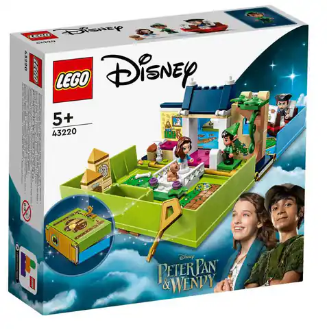⁨LEGO 43220 Disney - Książka z przygodami Piotrusia Pana i Wendy⁩ w sklepie Wasserman.eu