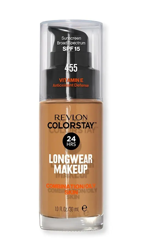 ⁨Revlon Colorstay 24H Podkład kryjąco-matujący nr 455 Honey Beige - cera mieszana i tłusta 30ml⁩ w sklepie Wasserman.eu