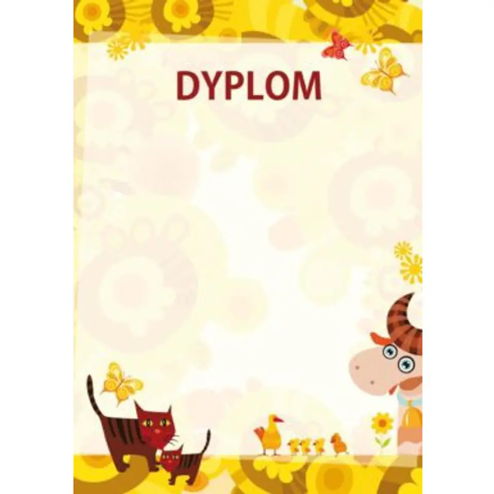 ⁨Dyplom A4 FARMA 170g (25ark) 214617 GALERIA PAPIERU⁩ w sklepie Wasserman.eu
