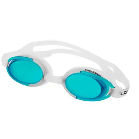 ⁨Okulary pływackie Aqua-Speed Malibu (kolor Biały. Niebieski, rozmiar N/A)⁩ w sklepie Wasserman.eu