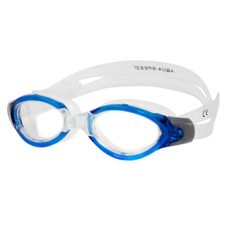 ⁨Okulary pływackie Aqua Speed Triton Jr 5859-01 (kolor Niebieski, rozmiar młodzieżowy)⁩ w sklepie Wasserman.eu