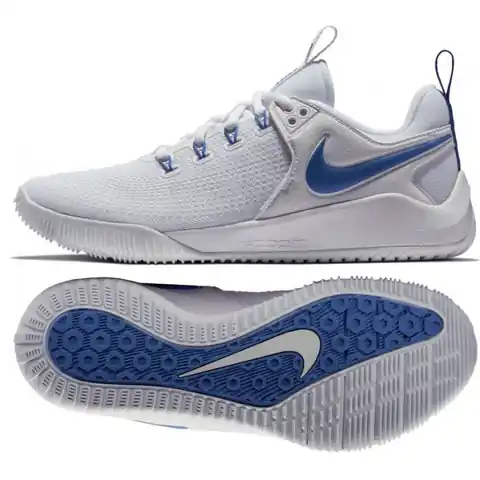 ⁨Buty siatkarskie Nike Air Zoom Hyperace 2 M AA0286-104 (kolor Biały, rozmiar 38)⁩ w sklepie Wasserman.eu