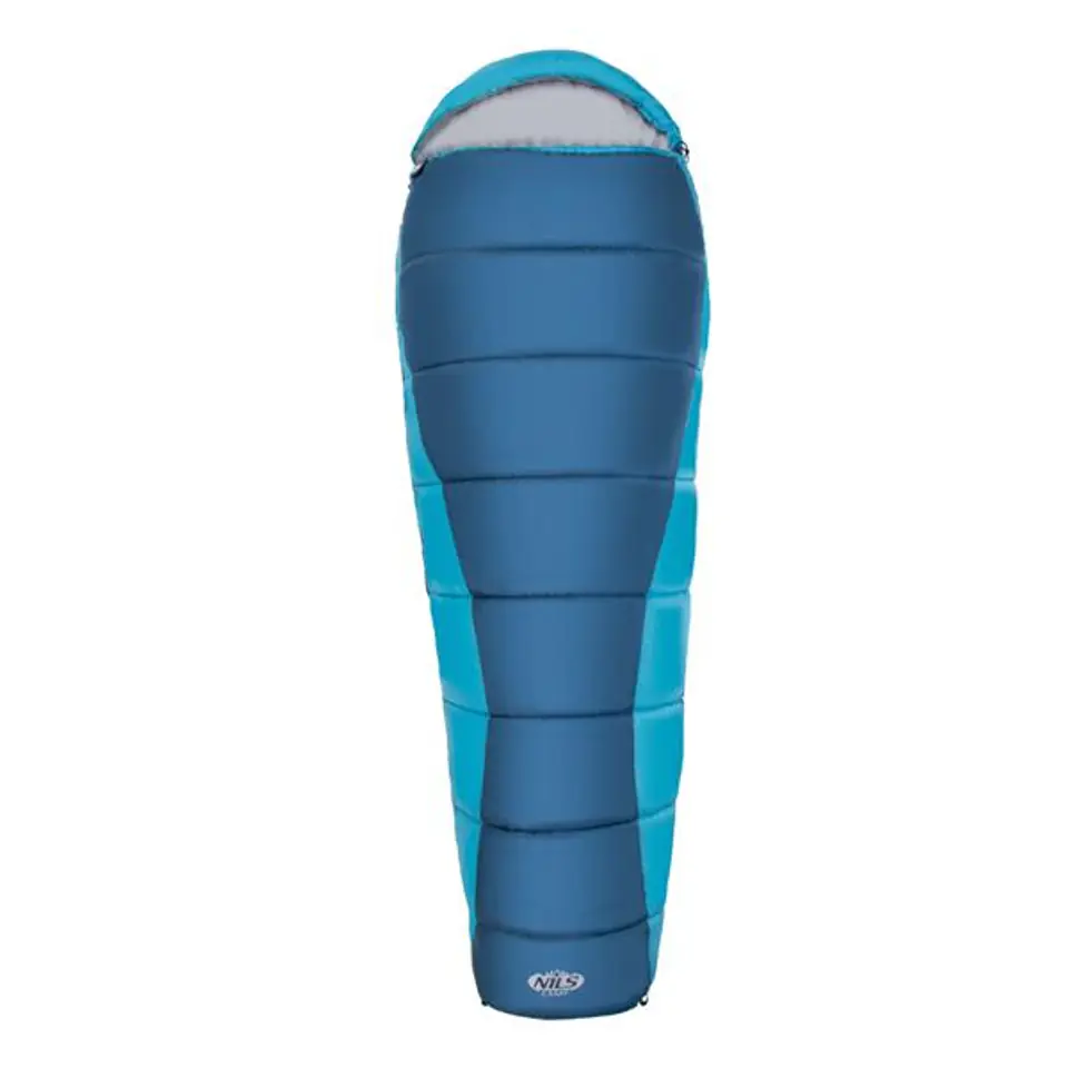 ⁨NILS Camp sleeping bag NC2012 grey-blue⁩ at Wasserman.eu