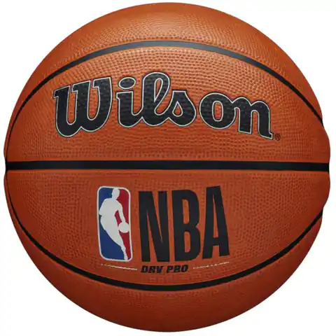 ⁨Piłka Wilson NBA DRV Pro Ball WTB9100XB (kolor Brązowy. Pomarańczowy, rozmiar 6)⁩ w sklepie Wasserman.eu
