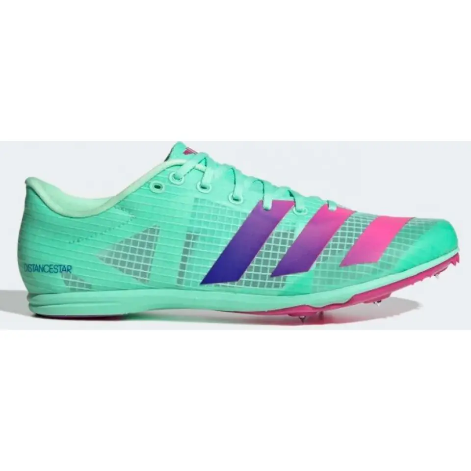 ⁨Buty adidas kolce Distancestar M (kolor Zielony, rozmiar 42 2/3)⁩ w sklepie Wasserman.eu