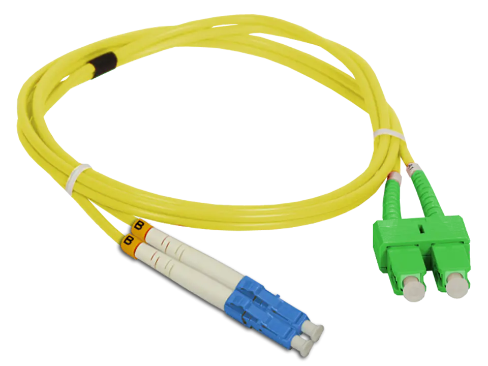 ⁨Patch cord SM SC/APC-LC duplex 9/125 3.0m ALANTEC⁩ w sklepie Wasserman.eu