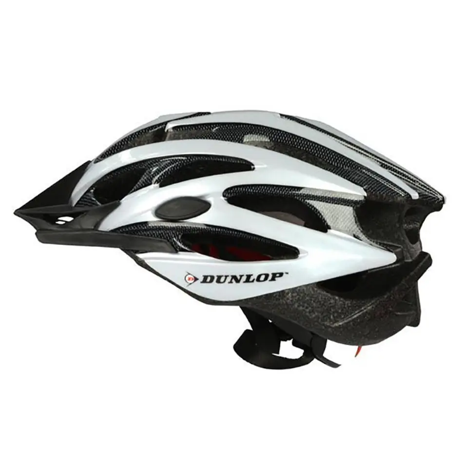 Dunlop - Kask rowerowy MTB r. L (Biało-czarny) w sklepie Wasserman.eu