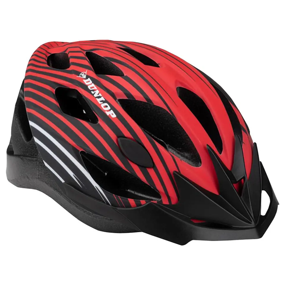 ⁨Dunlop - Kask rowerowy MTB r. L (Czerwony)⁩ w sklepie Wasserman.eu