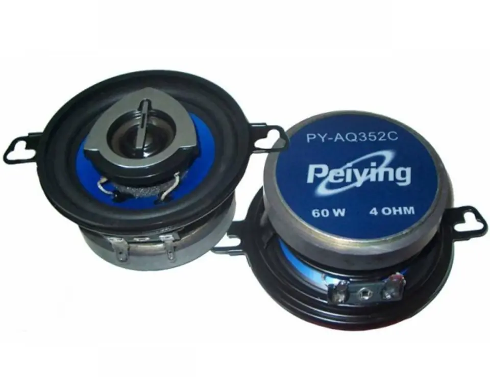 ⁨PYAQ352C Car Speaker PY-AQ352C 3.5" 60W⁩ at Wasserman.eu