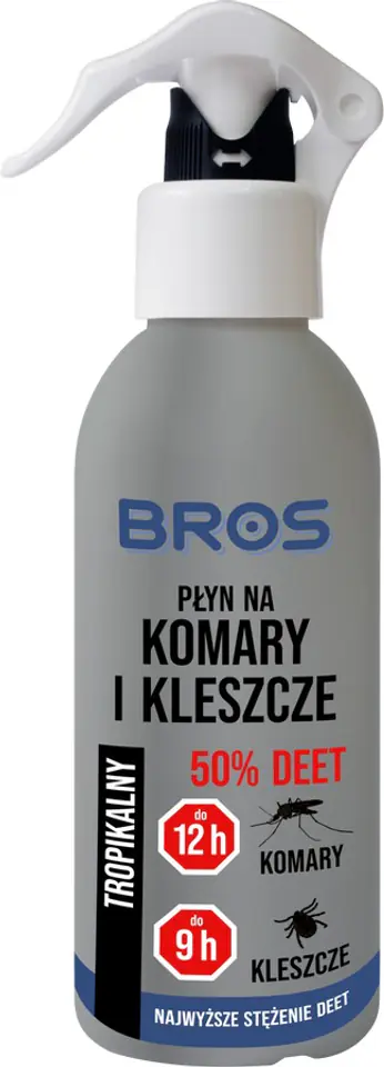 ⁨PŁYN NA. KOMARY I KLESZCZE 50% DEET 130ML⁩ w sklepie Wasserman.eu