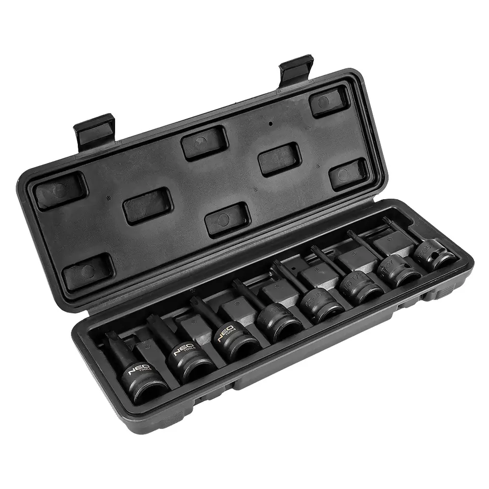 ⁨Klucze udarowe Torx 1/2", zestaw 8 szt.⁩ w sklepie Wasserman.eu