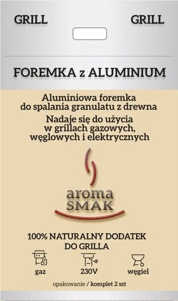 ⁨FOREMKI ALUMINIOWE AROMA SMAK⁩ w sklepie Wasserman.eu