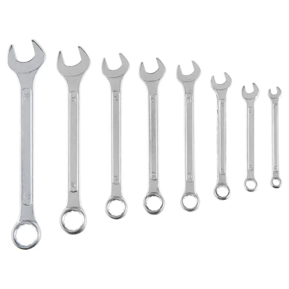 ⁨Combination spanners 6-19mm (set of 8) 35D356⁩ at Wasserman.eu