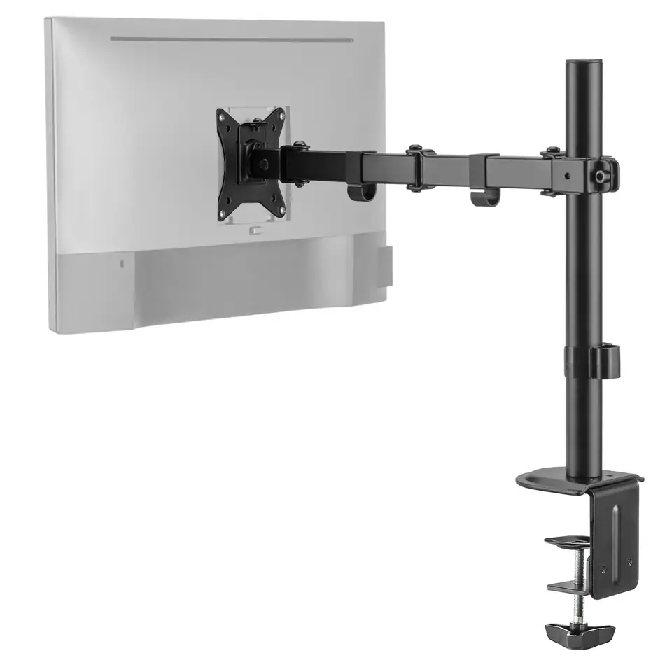 ⁨Articulated desk mount for 1 monitor Spacetronik SPA-112⁩ at Wasserman.eu