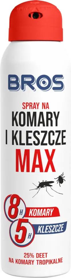 ⁨Spray for mosquitoes and ticks Bros MAX 90ml Bros 208⁩ at Wasserman.eu