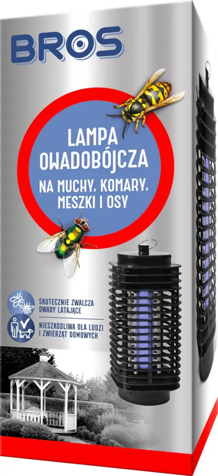 ⁨Insect killer lamp Bros ET1S412 against insects Bros 445⁩ at Wasserman.eu