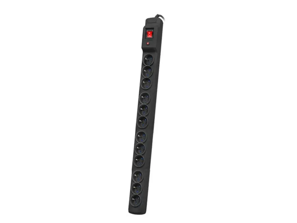 ⁨Power strip 5m multi M12 black M12 /50 /CZ⁩ at Wasserman.eu