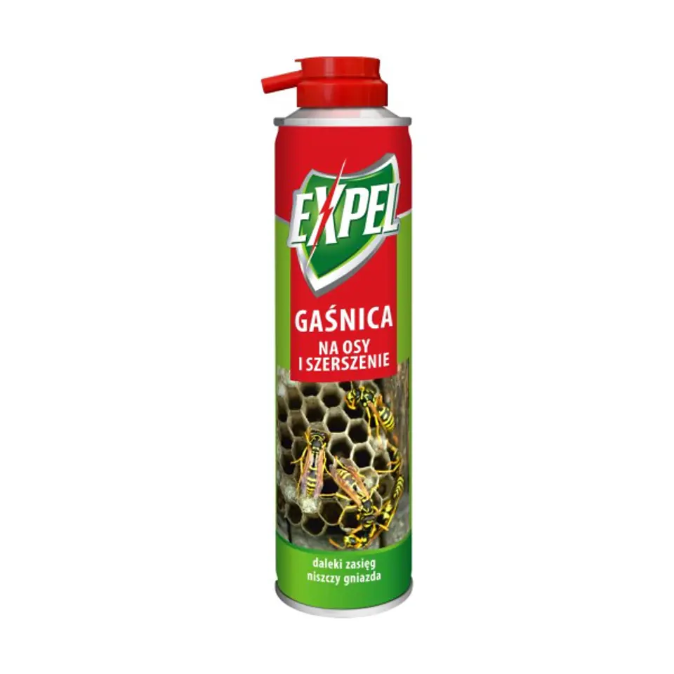 ⁨GAŚNICA - SPRAY NA OSY I SZERSZENIE EXPEL 300ML⁩ w sklepie Wasserman.eu