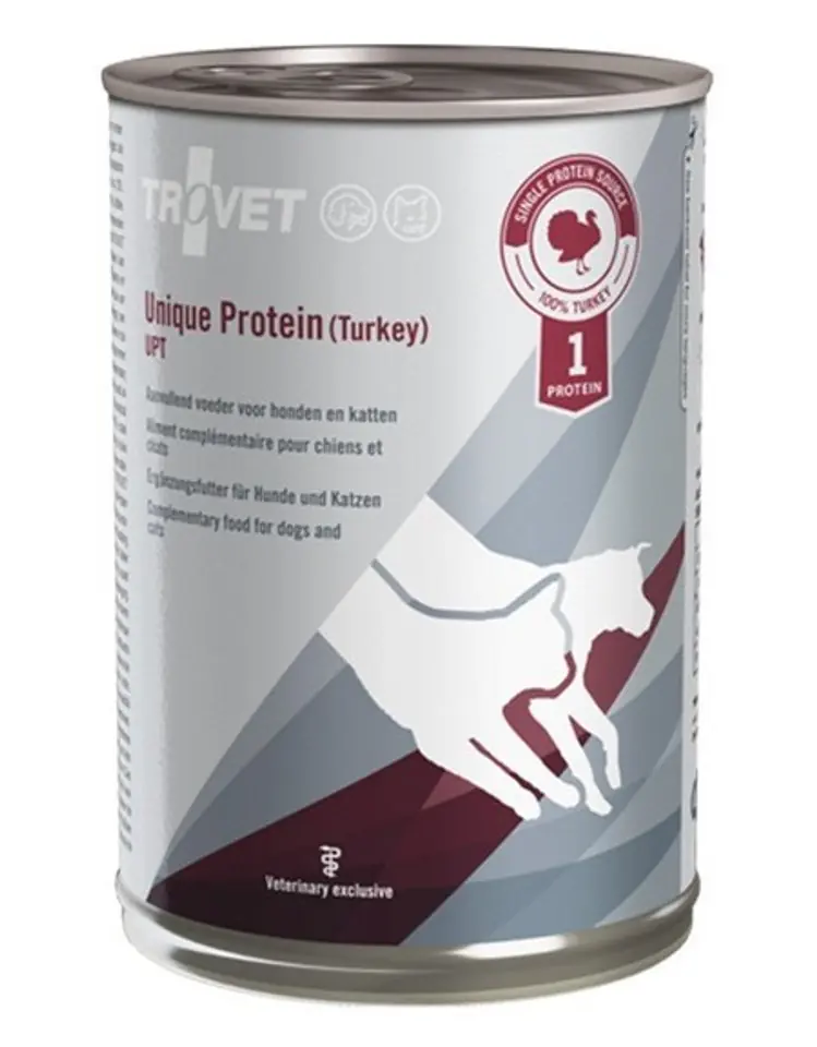 Trovet UPT Unique Protein 400 g z indykiem, dla psów i kotów w sklepie Wasserman.eu