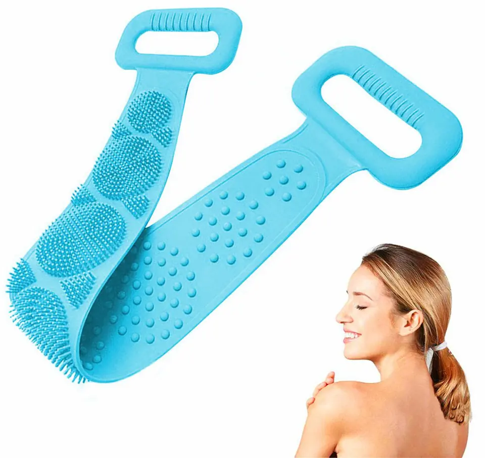 ⁨AG672B Massager Silicone Back Washer⁩ at Wasserman.eu