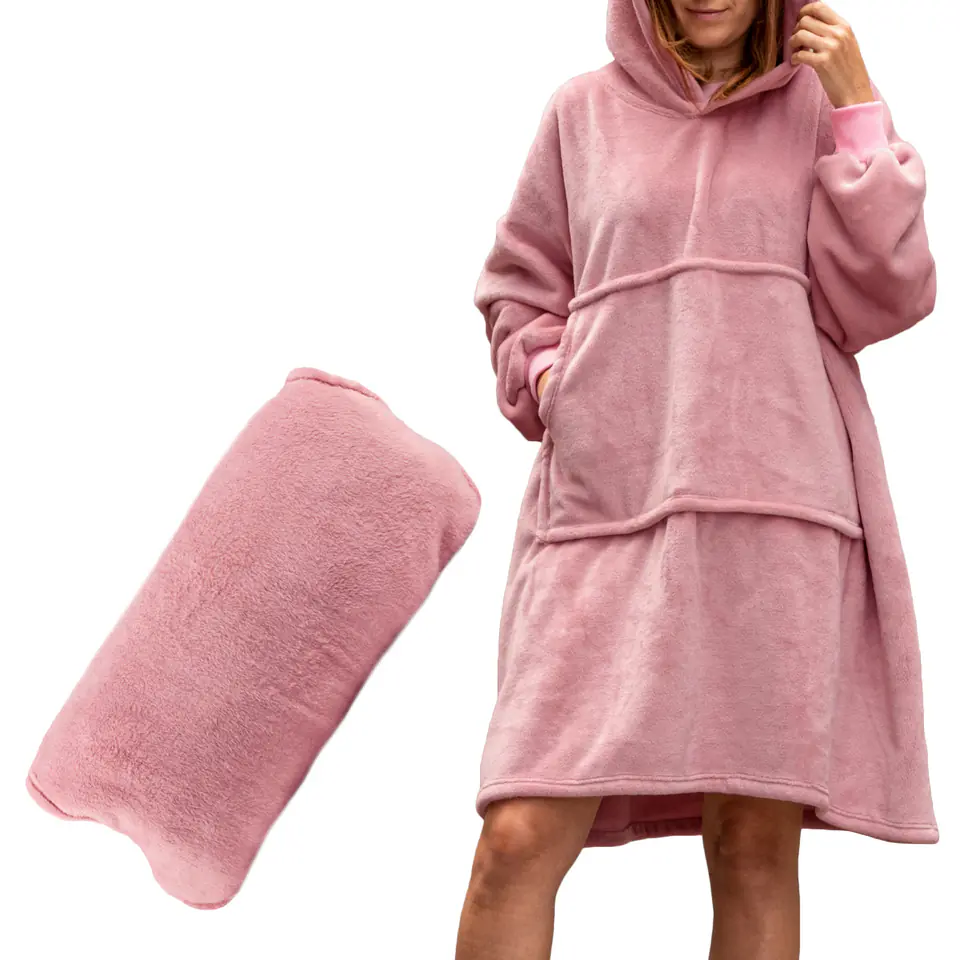 ⁨Bluzair Hoodie XXL Warm Pink 4in1⁩ at Wasserman.eu