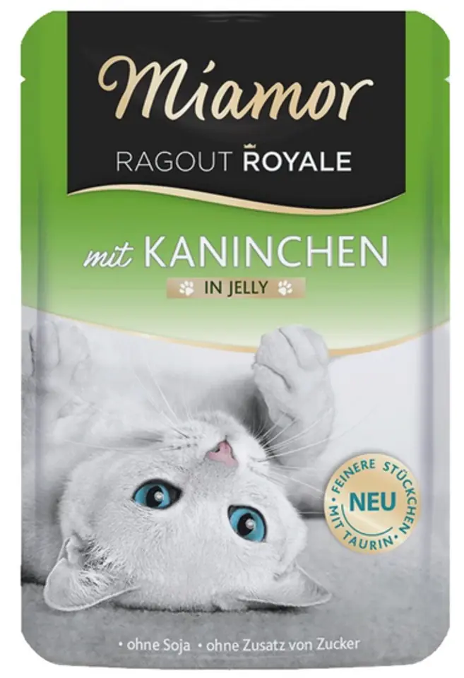 ⁨Miamor Ragout Royale z Królikiem w galaretce saszetka 100g⁩ w sklepie Wasserman.eu