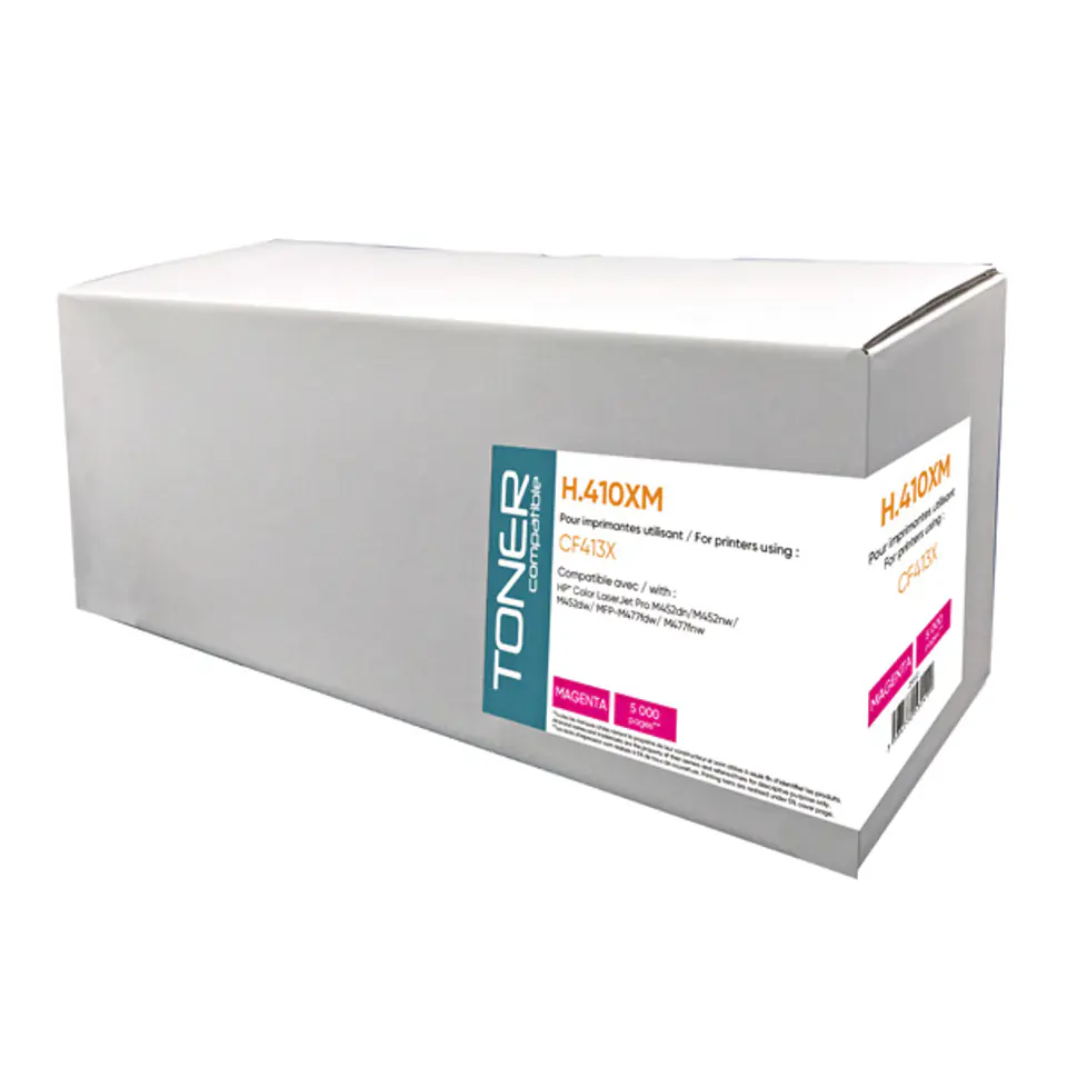 ⁨Kompatybilny toner z CF413X, H.413XM, magenta, 5000s, high capacity⁩ w sklepie Wasserman.eu