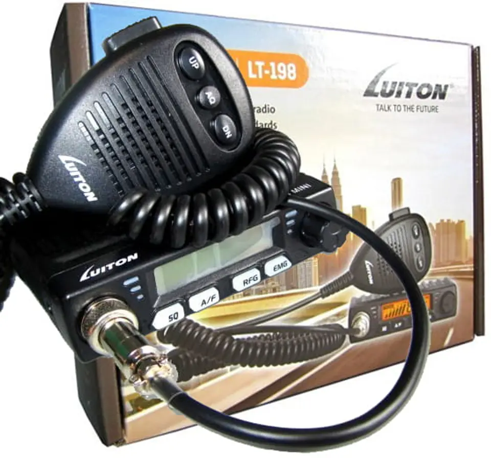Radio CB Luiton LT-198 mini AM/FM 12/24V w sklepie Wasserman.eu