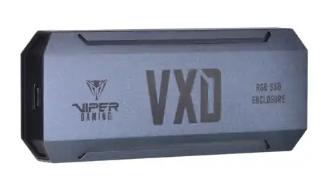 ⁨PATRIOT VXD obudowa SSD USB3.2 M.2 NVMe 1.3 do 2TB Aluminium RGB⁩ w sklepie Wasserman.eu