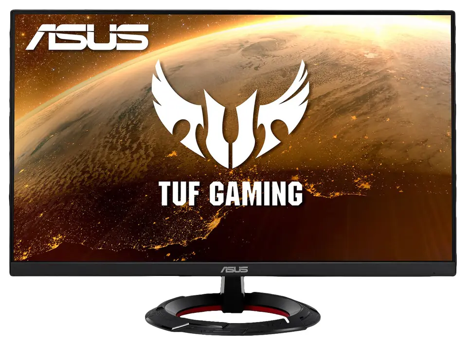 ⁨ASUS TUF Gaming VG249Q1R monitor komputerowy 60,5 cm (23.8") 1920 x 1080 px Full HD Czarny⁩ w sklepie Wasserman.eu