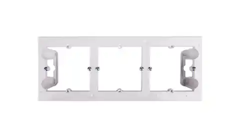 ⁨Simon 54 Premium Surface-mounted box triple tile white DPN3/11⁩ at Wasserman.eu