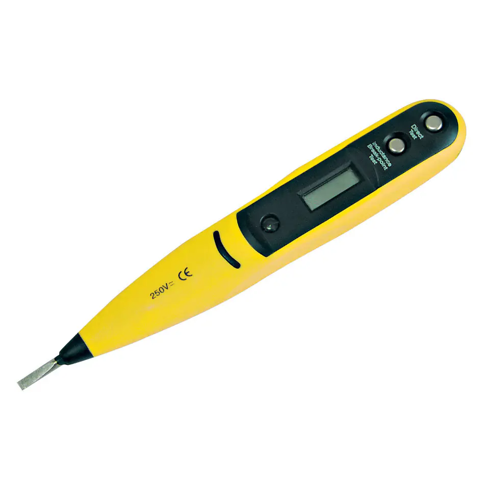 10590 Electric Sampler with LCD Display, Tester, 12-250V at Wasserman.eu
