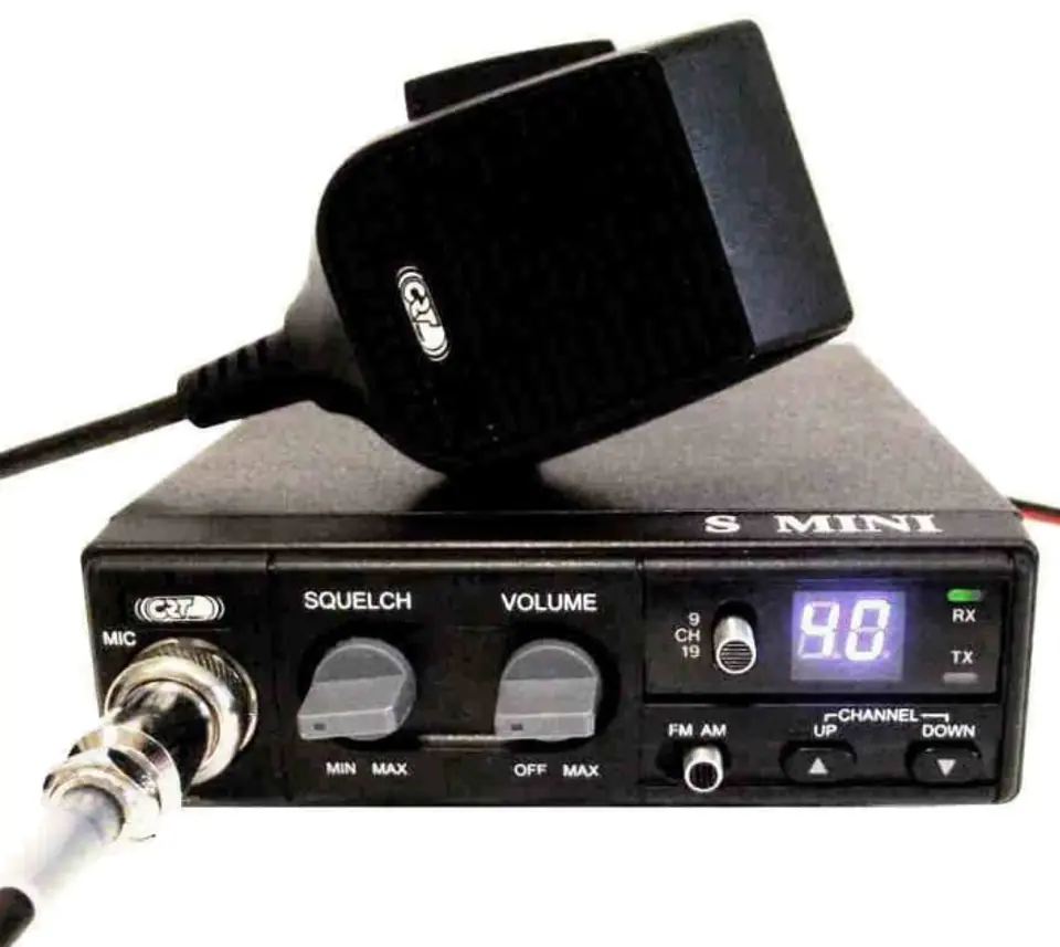 ⁨CB Radio CRT S-Mini wersja export AM FM⁩ w sklepie Wasserman.eu