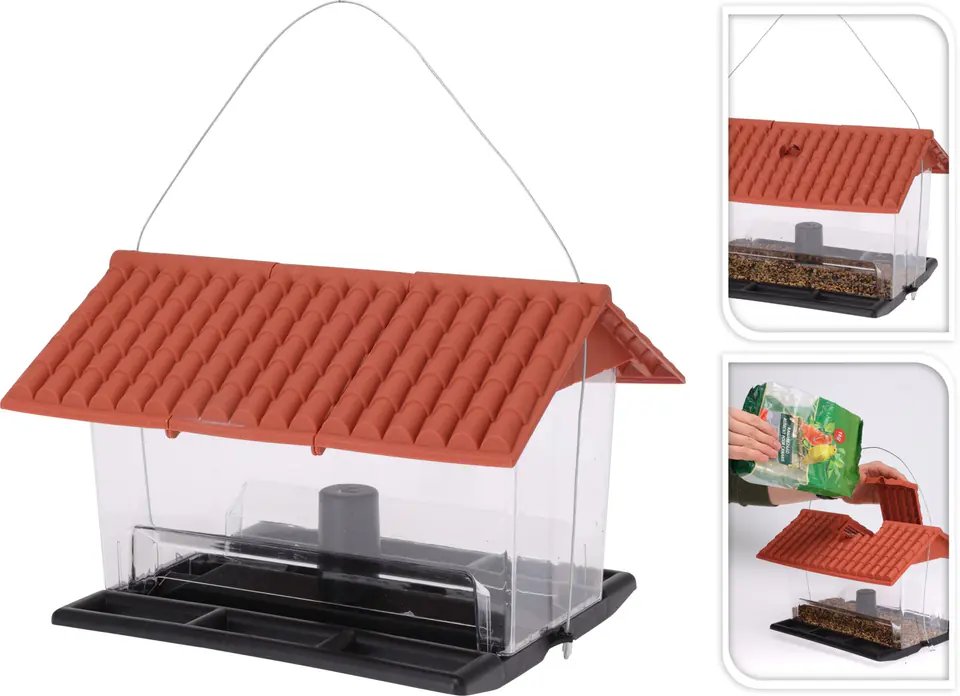 KARMNIK DLA PTAKÓW 31x22xh20cm w sklepie Wasserman.eu