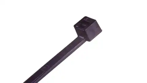 ⁨Opaska kablowa odporna na UV TKUV 40/5 czarna E01TK-01050101401 /100szt./⁩ w sklepie Wasserman.eu