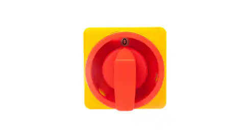 ⁨Łącznik krzywkowy 0-1 16A 3P do wbudowania żółto-czerwony SK16-2.8211P08⁩ w sklepie Wasserman.eu