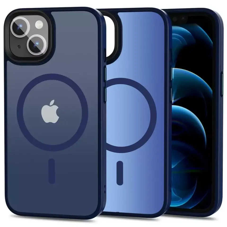 ⁨Etui ochronne na telefon MagMat Case do MagSafe do Apple iPhone 13 Matte Navy⁩ w sklepie Wasserman.eu