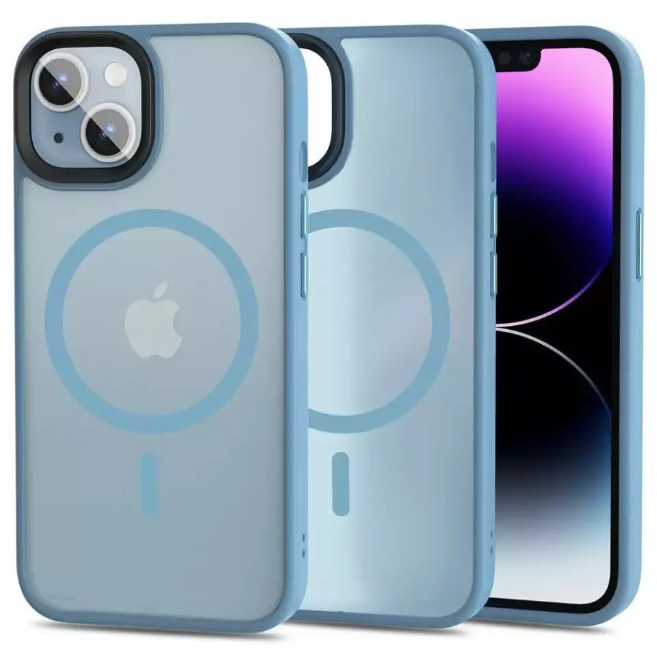 ⁨Etui ochronne na telefon MagMat Case do MagSafe do Apple iPhone 14 Matte Sierra Blue⁩ w sklepie Wasserman.eu