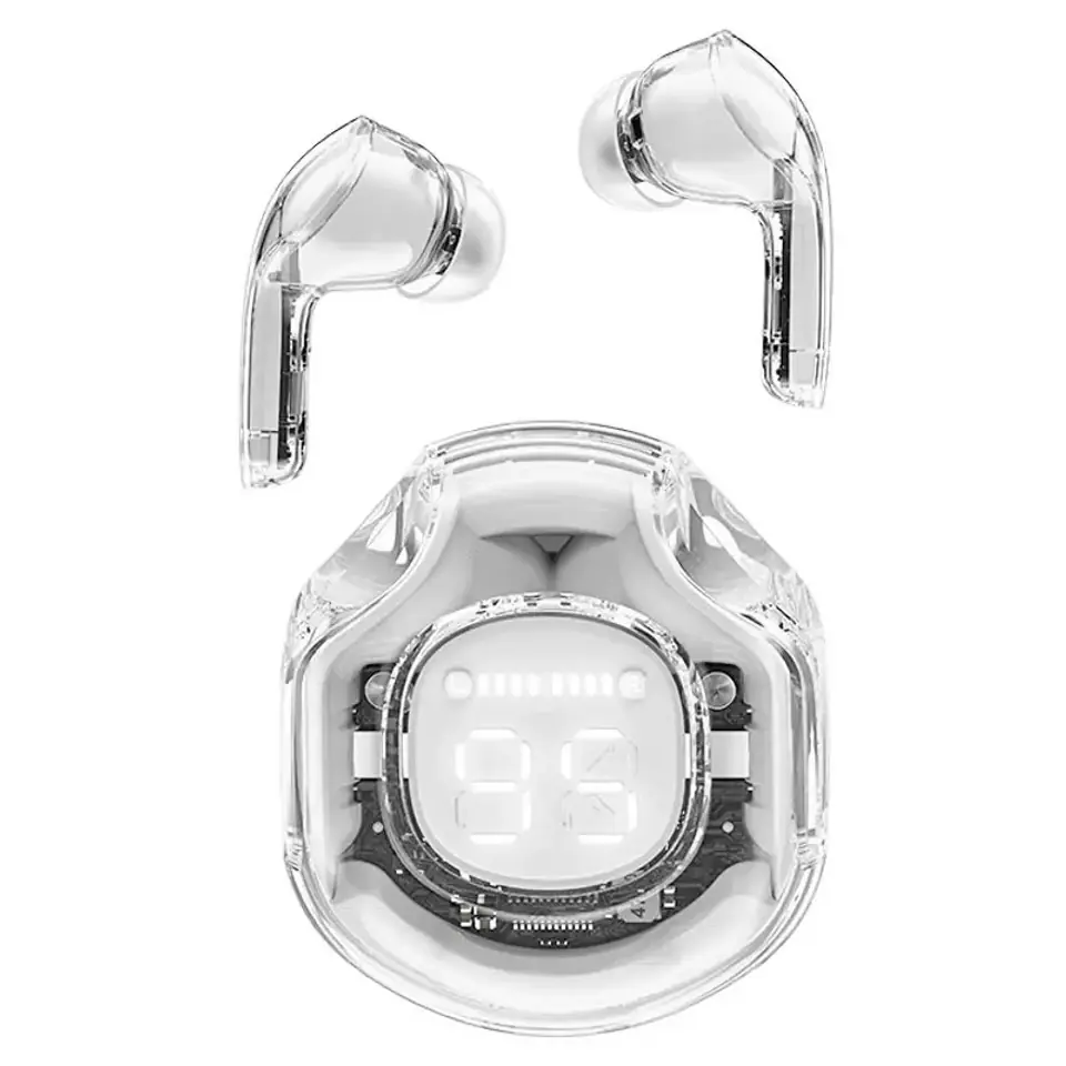 ⁨Słuchawki Acefast T8 bezprzewodowe Bluetooth TWS białe⁩ w sklepie Wasserman.eu