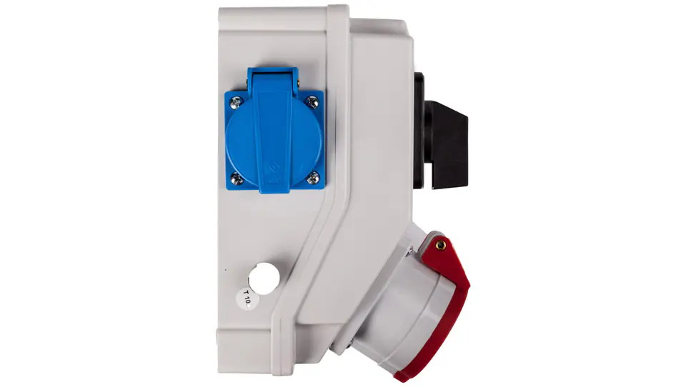 ⁨Installation kit with socket 16A 5P+2P+Z RS-Z (0-1) red 6272-00⁩ at Wasserman.eu