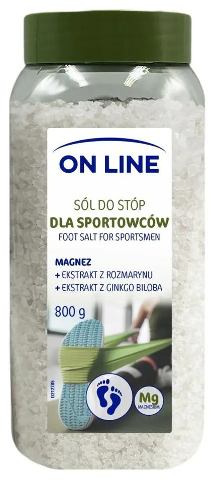 ⁨On Line Sól do stóp dla sportowców 800g⁩ w sklepie Wasserman.eu