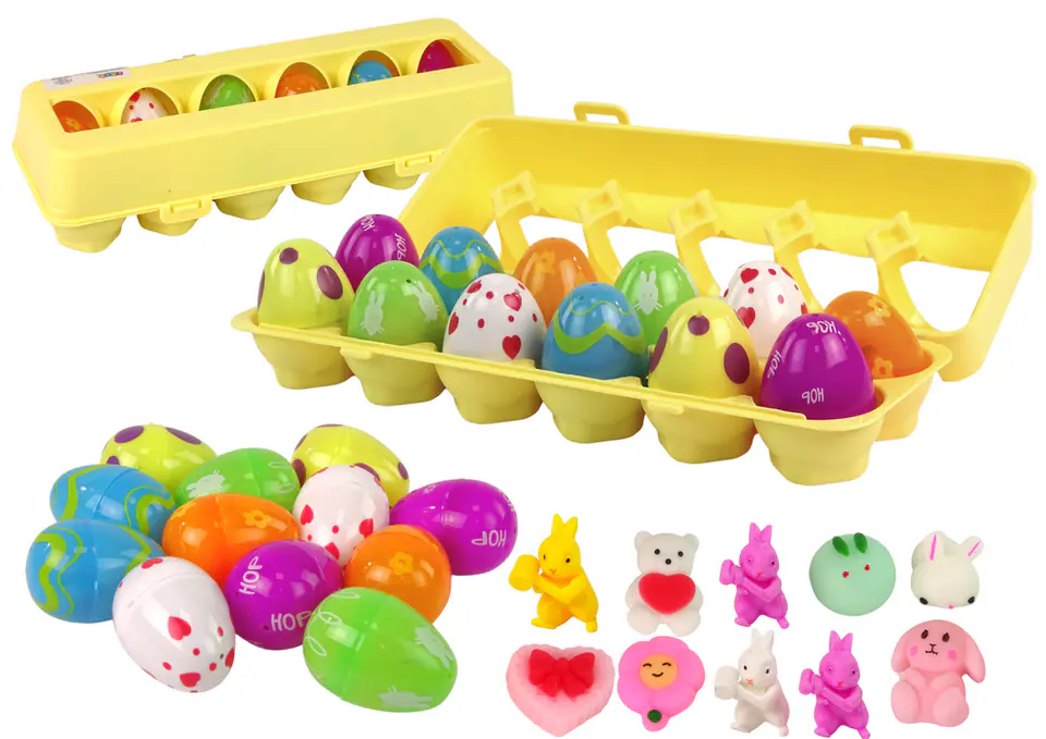 ⁨Zestaw Jajka Wielkanocne Fidget Toys 12 szt.⁩ w sklepie Wasserman.eu