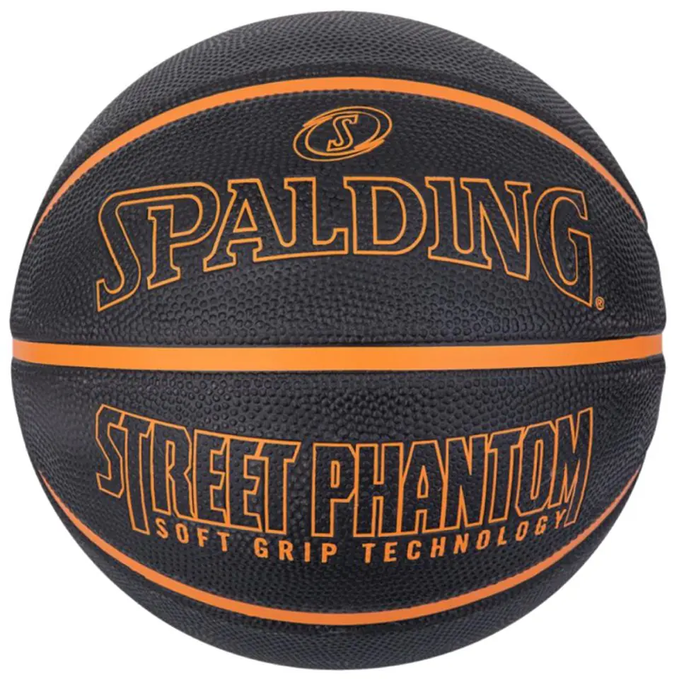 ⁨Piłka do koszykówki Spalding Phantom Ball (kolor Czarny, rozmiar 7)⁩ w sklepie Wasserman.eu