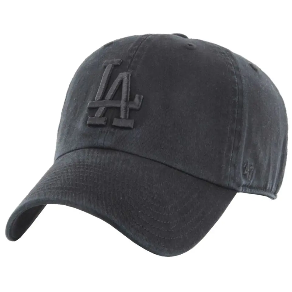 ⁨Czapka 47 Brand MLB Los Angeles Dodgers Cap B-RGW12GWSNL (kolor Czarny, rozmiar One size)⁩ w sklepie Wasserman.eu