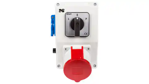 ⁨Installation kit with socket 32A 5P+2P+Z RS-Z (L-0-P) red 6275-20⁩ at Wasserman.eu