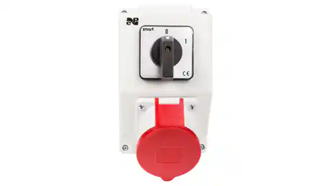 ⁨Installation kit with socket 32A 5P RS-Z (0-1) red 6274-00⁩ at Wasserman.eu
