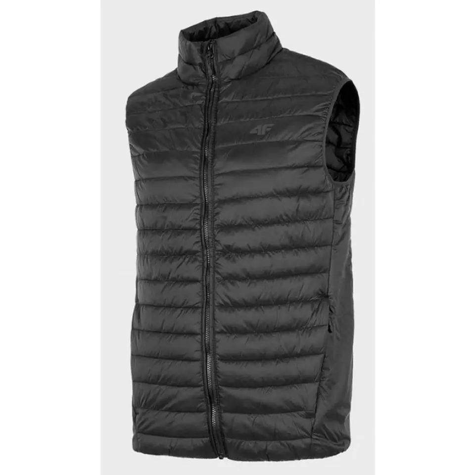 ⁨Men's down vest 4F deep black 4FSS23TDJAM082 20S⁩ at Wasserman.eu