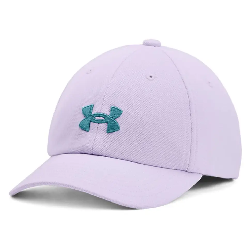 ⁨Czapka z daszkiem Under Armour Girl's Blitzing Adj 1376714 (kolor Fioletowy)⁩ w sklepie Wasserman.eu